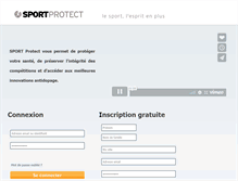 Tablet Screenshot of dopage.com